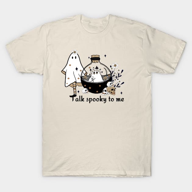 Talk SPOOKY to me T-Shirt by TeesFashion